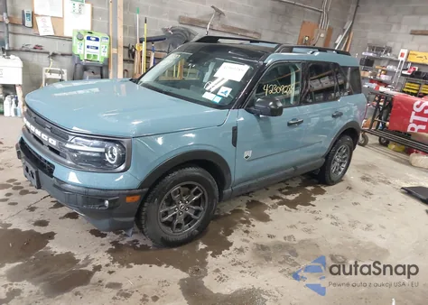 2021 Ford Bronco Sport Big Bend from USA, damaged, VIN 3FMCR9B63MRA37571